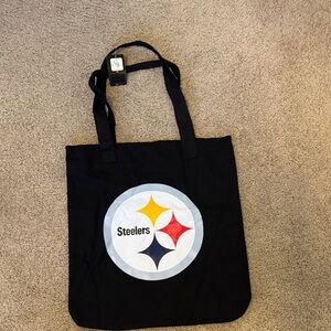 Pittsburgh Steelers Reusable Canvas Tote Bag Football Fan NFL